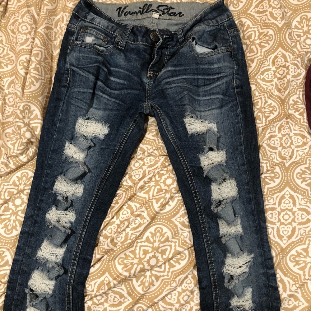Vanilla Star distressed jeans